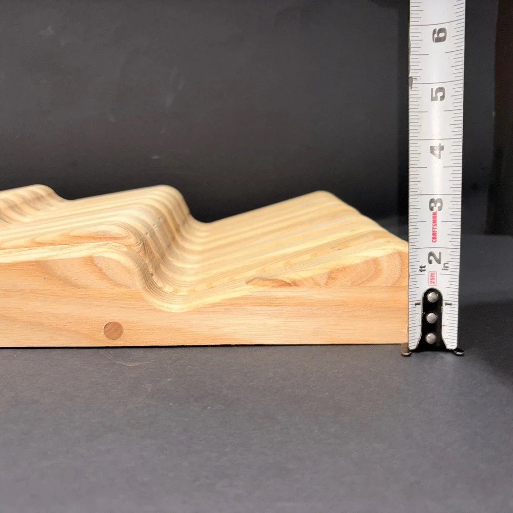 J.K. Adam's Co 15 Slots & 1 Honing Slot In-Drawer Solid Wood Knife Block Holder